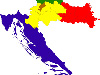 Regions in Croatia
