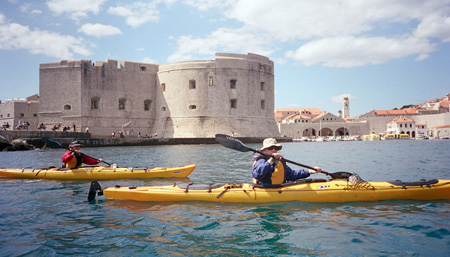Cayaking in Dubrovnik