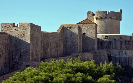 Gradske zidine i tvrđave u Dubrovniku